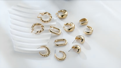 +MIA 6 PACK HOOP EARINGS