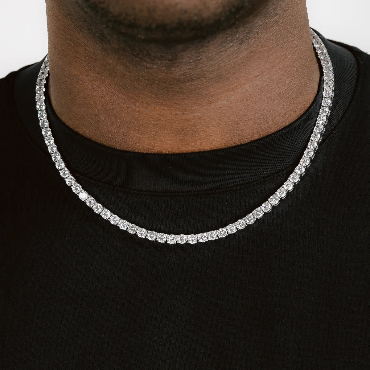 Tennis Chain & Cuban Link Chain