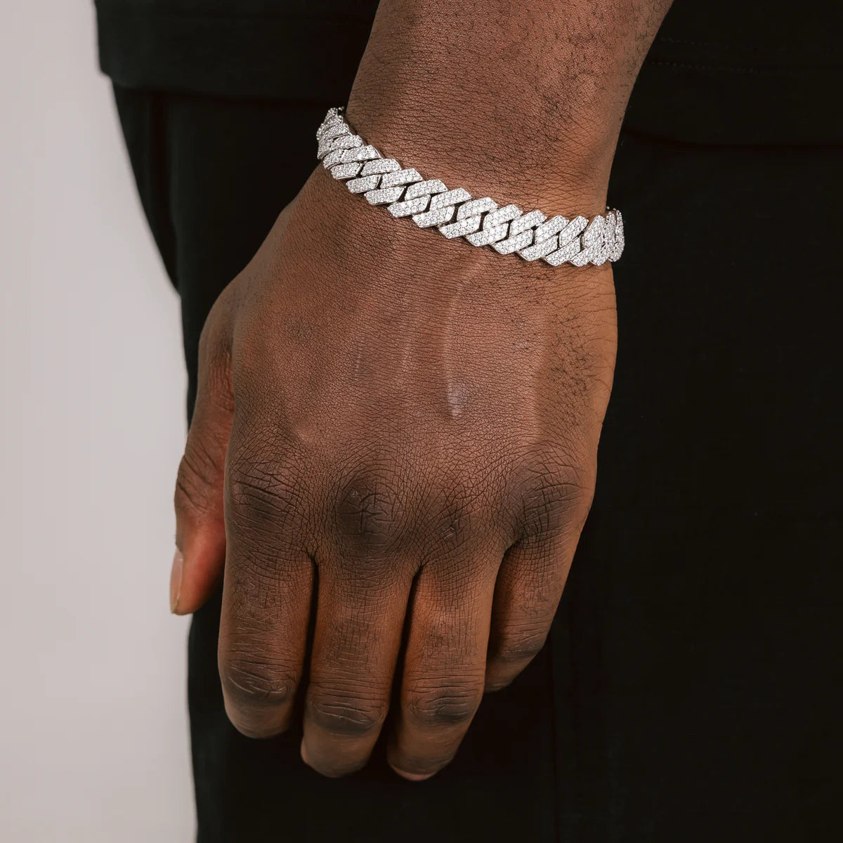 14mm Prong Cuban Link Chain & Bracelet